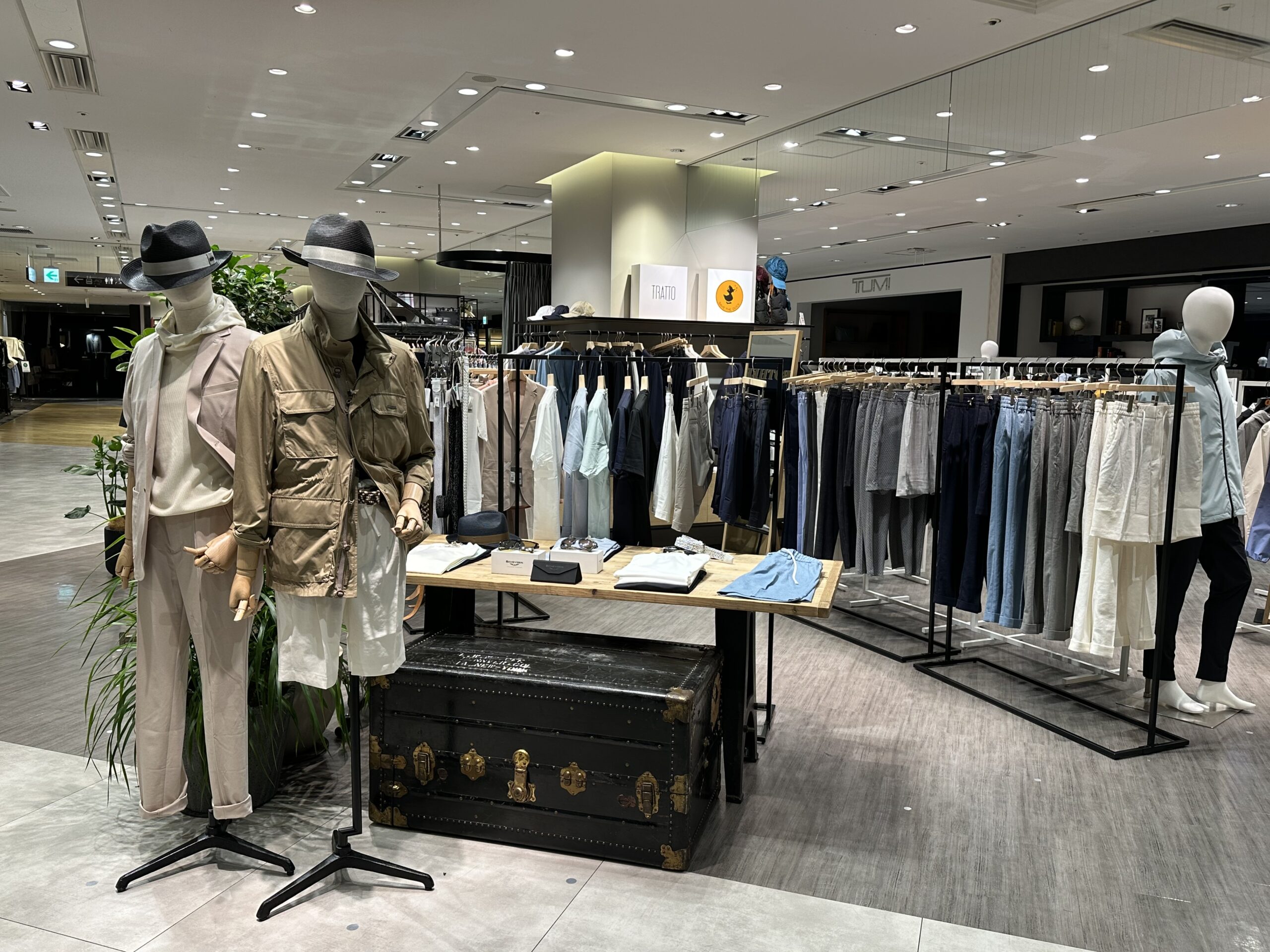 5/1（金）高島屋新宿店　5Fオムメゾン　「TRATTO」shop　オープン